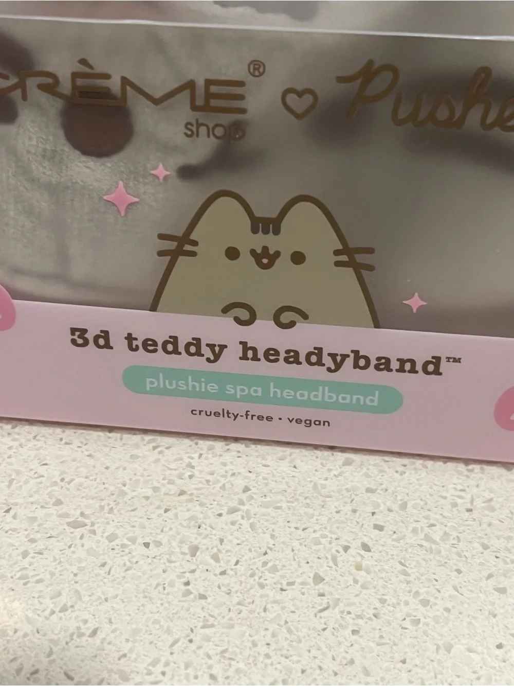 Pusheen 3D Teddy Headband, Blenders, Tissues The Creme Shop